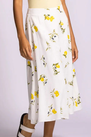 Pink Martini La Maida Skirt Yellow