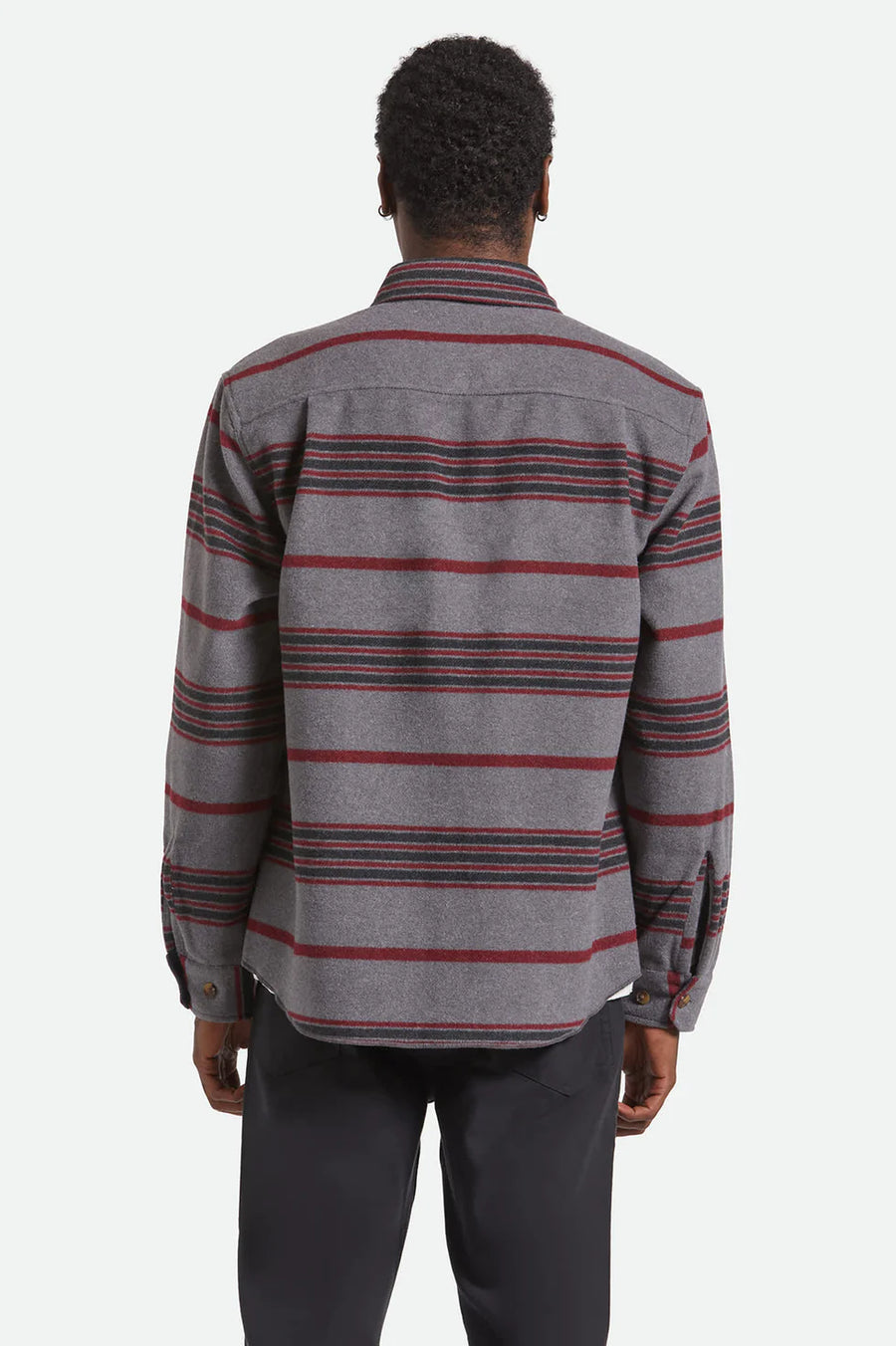 Brixton Altered Threads Overshirt Multi Blanket Stripe