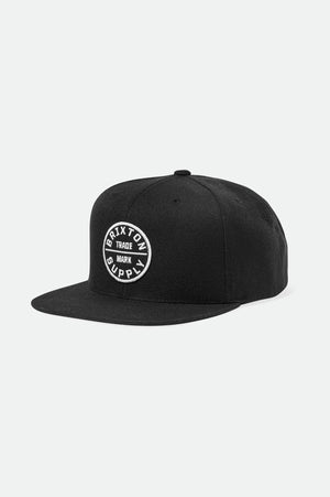 Brixton Oath Snapback Black