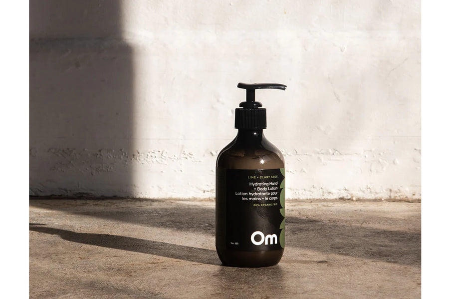 Om Lime + Clary Sage Hydrating Hand + Body Lotion