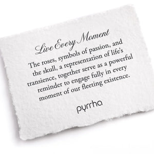 Pyrrha Live Every Moment 14k Gold Talisman