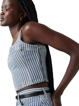 Levi's Jadine Denim Cami Mischa Stripe