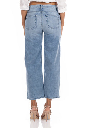Fidelity Malibu Palm Blue Jeans
