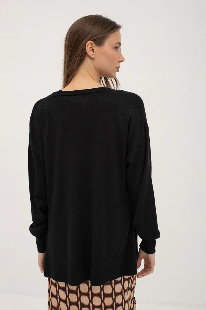 Mus and Bombon Touro Cardigan Black