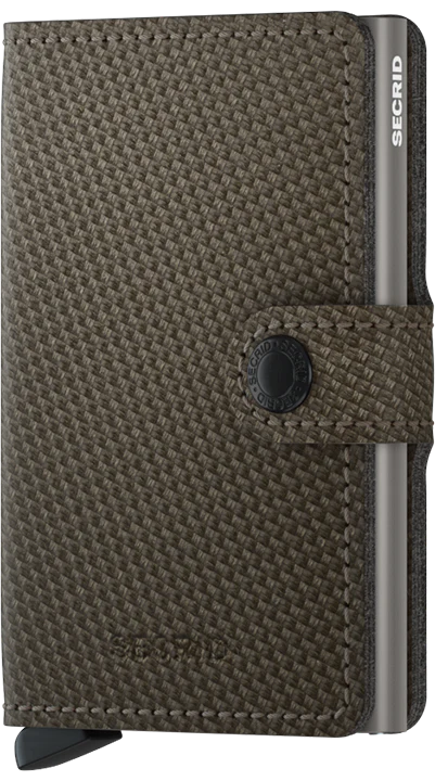 Secrid Mini Wallet Carbon Khaki