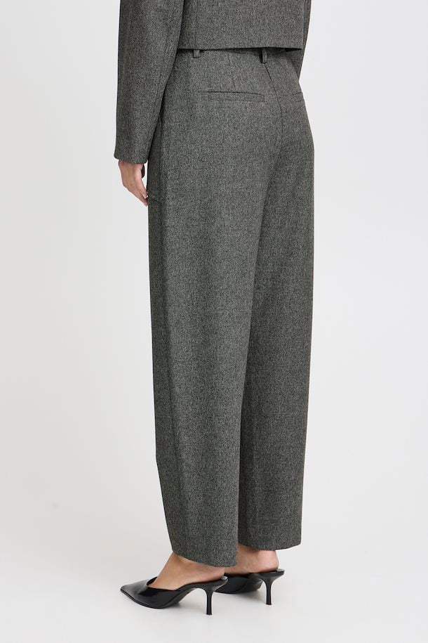 B Young BYetona Pants Mid Grey Melange