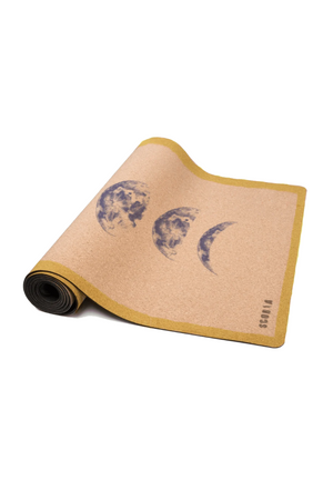 Scoria Moon Phases Cork Yoga Mat (4.5mm)