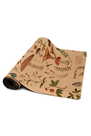 Scoria Myco Forest Cork Yoga Mat (4.5mm)