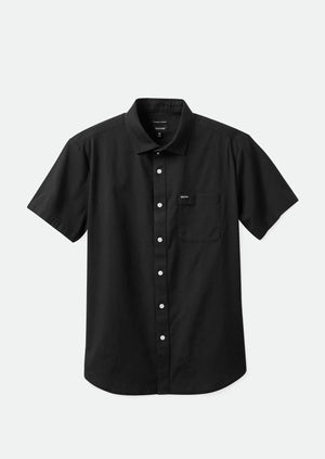 Brixton Charter Oxford S/S Woven Shirt Black