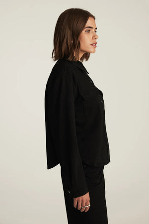 Mavi Tia Shirt Black Move