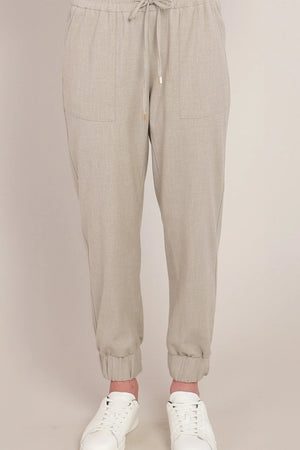 Room 34 Cuffed Hem Pants Oatmeal