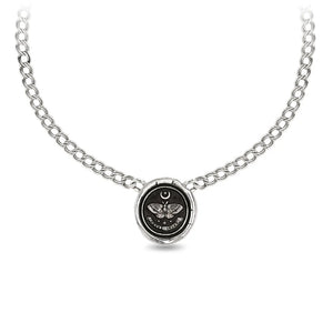 Pyrrha Seek the Light Double Curb Link Talisman Choker