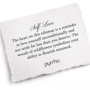 Pyrrha Talisman Self Love Capri Blue