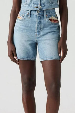 Levi's 501 Mid Thigh Shorts Desert Utopia