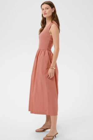 Soaked In Luxury SLSimone Phoebe Dress Ash Rose