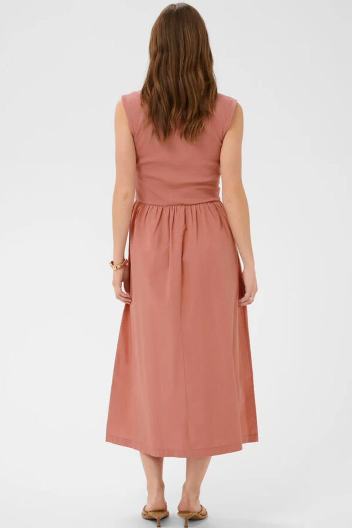 Soaked In Luxury SLSimone Phoebe Dress Ash Rose