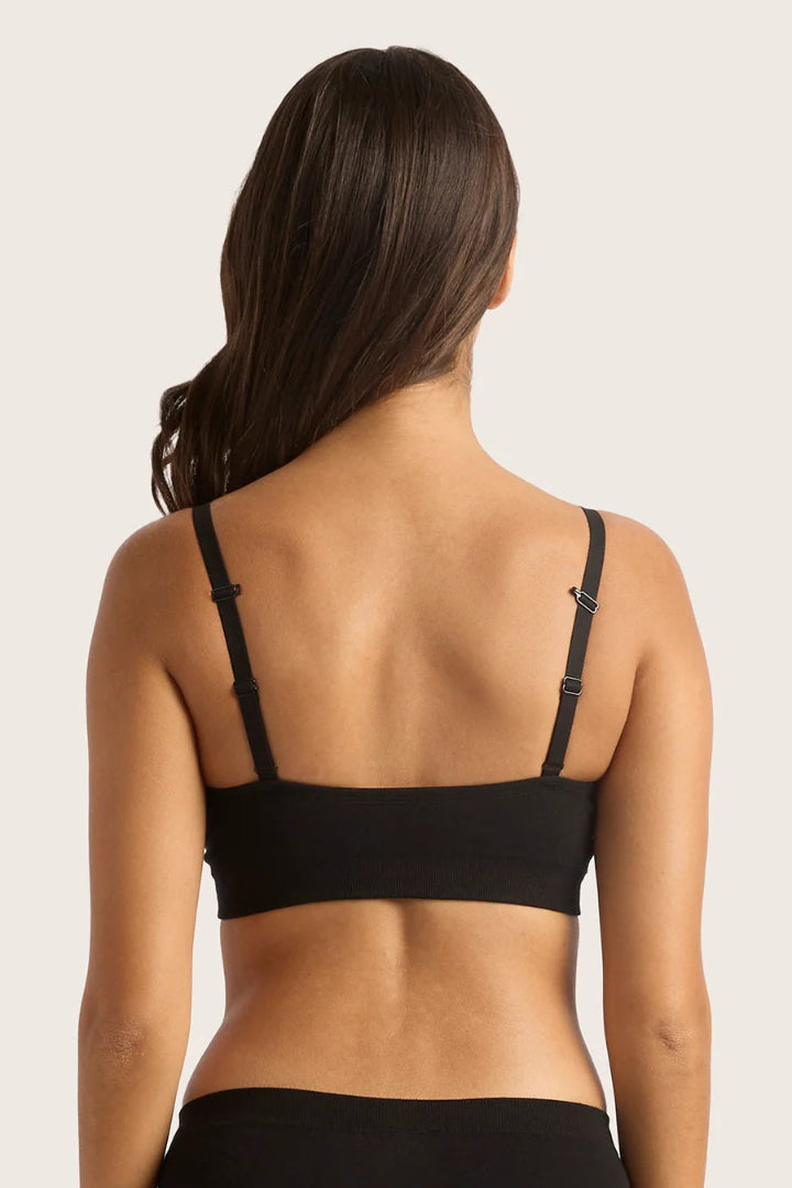 Boody Wireless T Shirt Bra Black