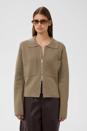 Soaked In Luxury SLHavena Jacket Walnut