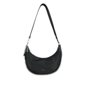 Pixie Mood Crescent Crossbody Bag Black Nylon