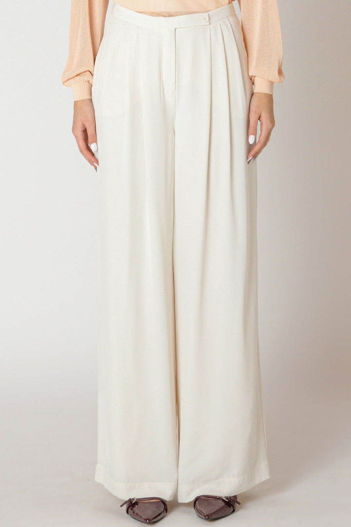 Black Tape Wide Flowy Pant