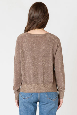 Room 34 DV Raglan Lurex Sweater