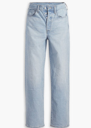 Levis Ribcage Straight Ankle Cool Blue Popsicle