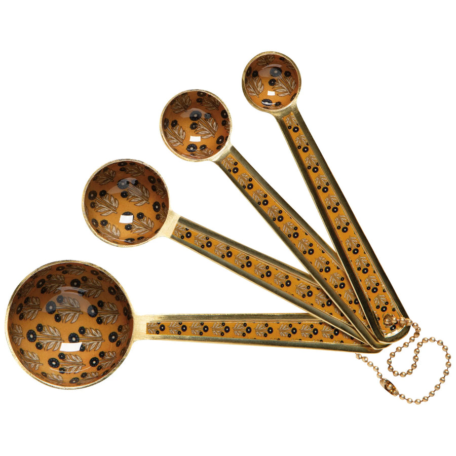 Danica Zest Enameled Measuring Spoons Set Of 4