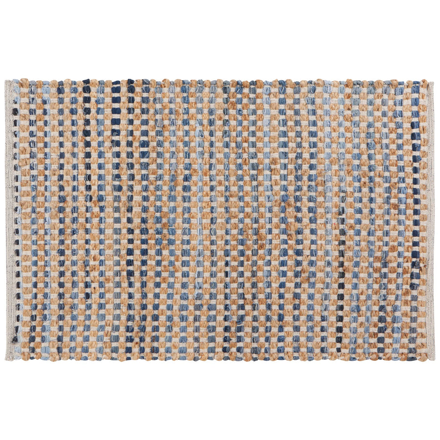 Danica Grid Chindi Rug 2x3ft