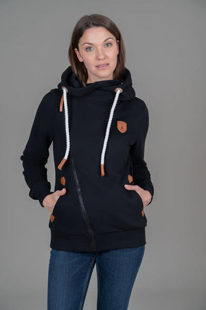 Wanakome Athena Hoodie Black