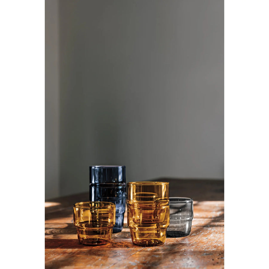 Heirloom Tumbler 11oz Pedestal Amber