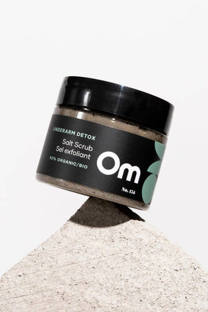 Om Organics Mini Underarm Detox Salt Scrub - Mini 65g