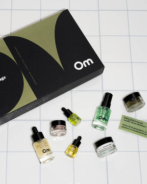 Om Organics Mini Face Care Kit - Combination / Sensitive / Blemish Prone