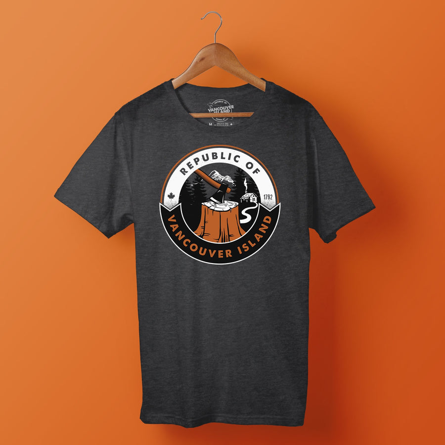 Republic of Vancouver Island Axe Tshirt