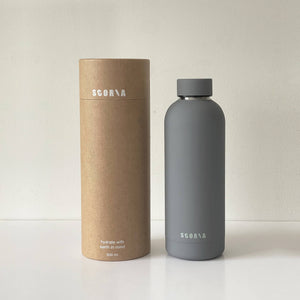Scoria Insulated Water Bottle (500 ml) Grey