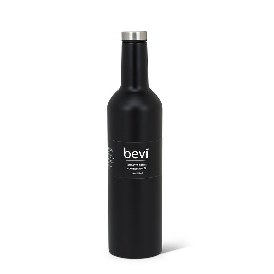 Bevi Insulated Bottle Matte Black