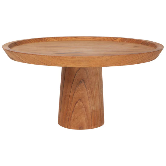 Danica Heirloom Reclaimed Teak Wood Cake Stand