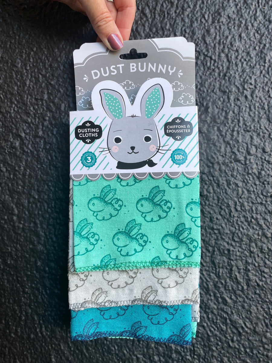 Danica Dusting Cloth Set of 3 Dust Bunny