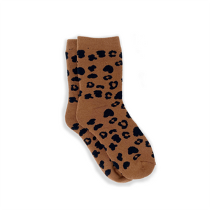 XS Unified Leopard Socks Cocoa
