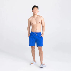 SAXX Uh Buoy 2N1 Volleyball Shorts - Sport Blue