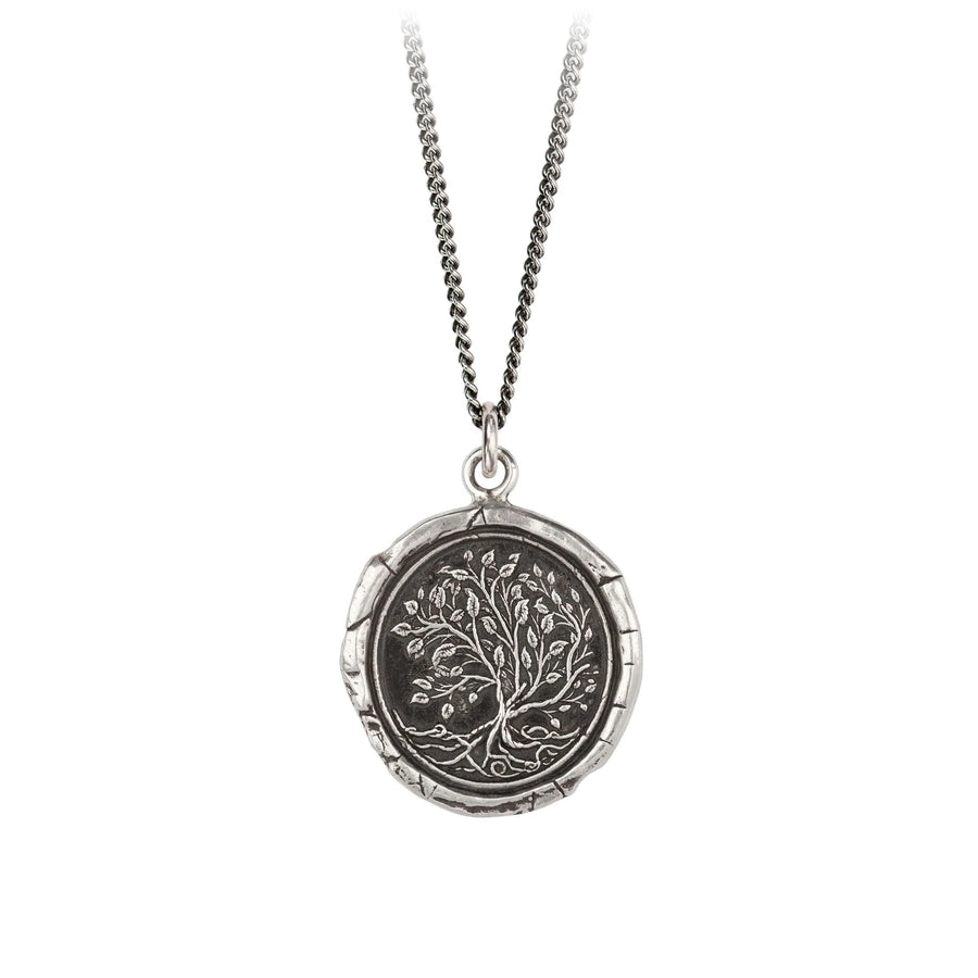 Pyrrha Tree Of Life Talisman Silver